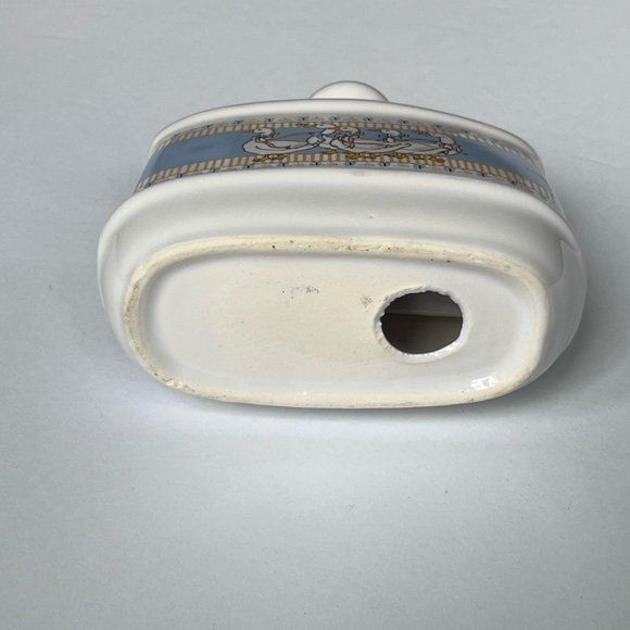 Ribbon goose napkin holder by B&D - like new - Picture 7 of 7